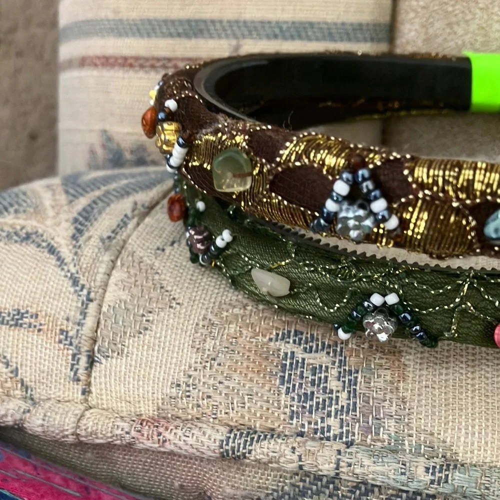 FINAL MARKDOWN Lot of 2 decorative headbands